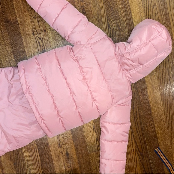 NWT CHILDRENS PLACE 5T 2piece snow suit set pink fox 🦊 winter jacket - Picture 6 of 9